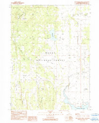 Whittemore Ridge 1990 topographic map thumbnail