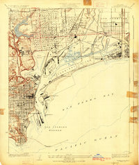 Wilmington 1925 topographic map thumbnail