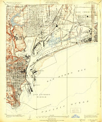Wilmington 1925 topographic map thumbnail