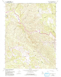 Wilson Valley 1958 topographic map thumbnail