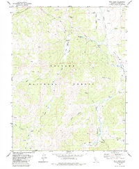 Wolf Creek 1979 topographic map preview