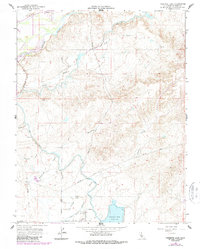 Yosemite Lake 1962 topographic map thumbnail