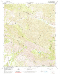 Zaca Lake 1964 topographic map thumbnail