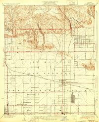 Zelzah 1932 topographic map thumbnail