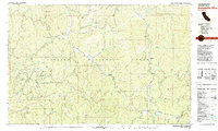 Dubakella Mtn topographic map thumbnail