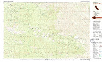 North Yolla Bolly topographic map thumbnail