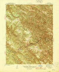Annapolis 1944 topographic map thumbnail