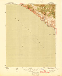 Arched Rock 1944 topographic map thumbnail