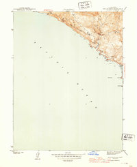 Arched Rock 1944 topographic map thumbnail
