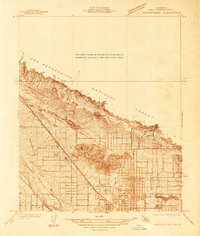 Arrowhead 1936 topographic map thumbnail