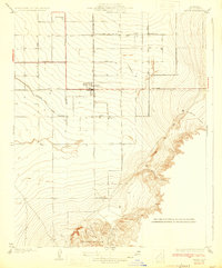 Arvin 1933 topographic map thumbnail
