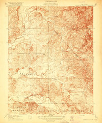 Bachelor Valley 1916 topographic map thumbnail