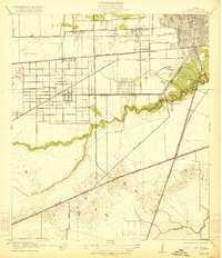 Bellaire 1921 topographic map thumbnail