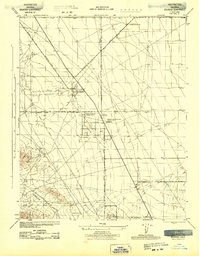 Belridge 1943 topographic map thumbnail