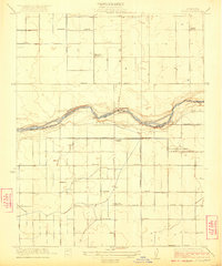 Biola 1923 topographic map preview