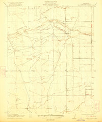 Bonita Ranch 1921 topographic map thumbnail