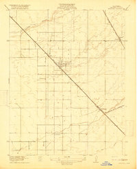 Berenda 1918 topographic map thumbnail