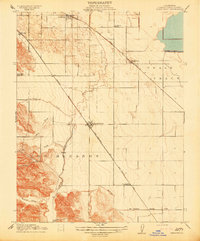 Brentwood 1914 topographic map thumbnail