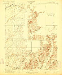 Buffalo Creek 1916 topographic map thumbnail