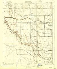 Burrel 1927 topographic map thumbnail