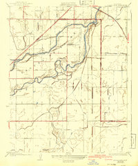 Burris Park 1926 topographic map thumbnail
