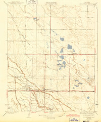 Buttonwillow 1932 topographic map thumbnail