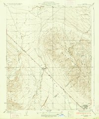 Canoas Creek 1934 topographic map thumbnail