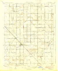 Caruthers 1925 topographic map thumbnail