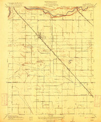 Ceres 1916 topographic map thumbnail