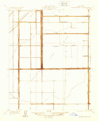 Chatom Ranch 1933 topographic map thumbnail