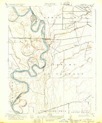 Chico Landing 1912 topographic map thumbnail