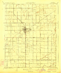 Clovis 1923 topographic map thumbnail