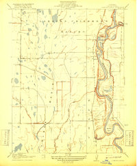 Compton Landing 1917 topographic map thumbnail