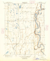 Compton Landing 1917 topographic map thumbnail