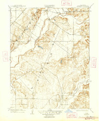 Cosumnes 1909 topographic map thumbnail