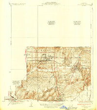 Coyote Hills topographic map thumbnail