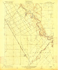 Crows Landing 1916 topographic map thumbnail