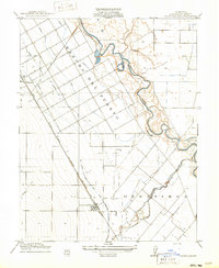 Crows Landing 1916 topographic map thumbnail