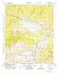 Cuddy Valley 1944 topographic map thumbnail