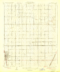 Delano 1929 topographic map thumbnail