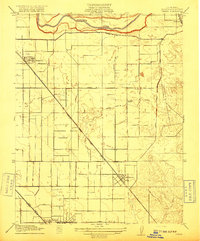Denair 1916 topographic map thumbnail