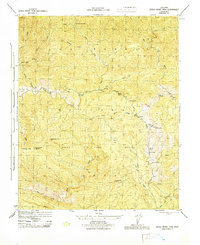 Devils Heart Peak 1944 topographic map thumbnail