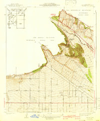 Devore 1941 topographic map preview