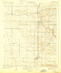 Ducor 1929 topographic map preview