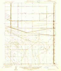 Dudley Ridge 1932 topographic map thumbnail