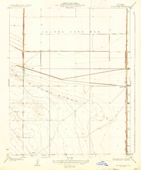 Dudley Ridge 1936 topographic map thumbnail