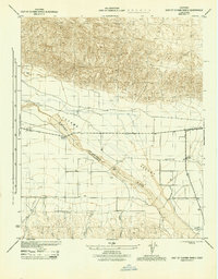 East of Cuyama Ranch topographic map thumbnail