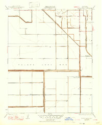El Rico Ranch 1936 topographic map thumbnail