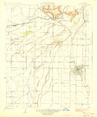 Exeter 1926 topographic map preview