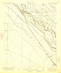 Firebaugh 1923 topographic map thumbnail